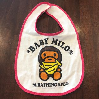 アベイシングエイプ(A BATHING APE)のA BATHING APE スタイ(ベビースタイ/よだれかけ)