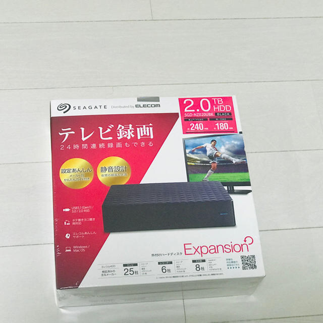 SHARP AQUOS4K液晶テレビ+外付けHDD（2TB）