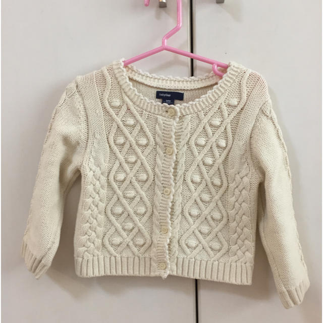 babyGAP(ベビーギャップ)のGAP ギャップ gapbaby 90cm 18m 24m カーディガン キッズ/ベビー/マタニティのキッズ服女の子用(90cm~)(カーディガン)の商品写真