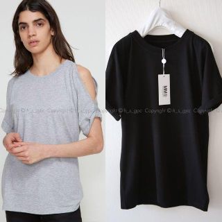 マルタンマルジェラ(Maison Martin Margiela)のMM6 スリットカットソー Tシャツ メゾンマルジェラ エムエム6(Tシャツ(半袖/袖なし))