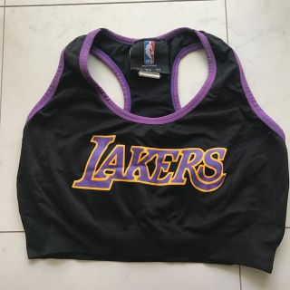 フォーエバートゥエンティーワン(FOREVER 21)のMO様 フォーエバー21 LAKERS スポブラ2点(トレーニング用品)