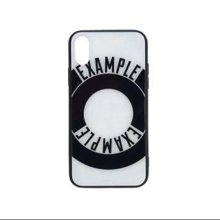 シュプリーム(Supreme)のEXAMPLE ROUND LOGO iPhoneX XS CASE(iPhoneケース)