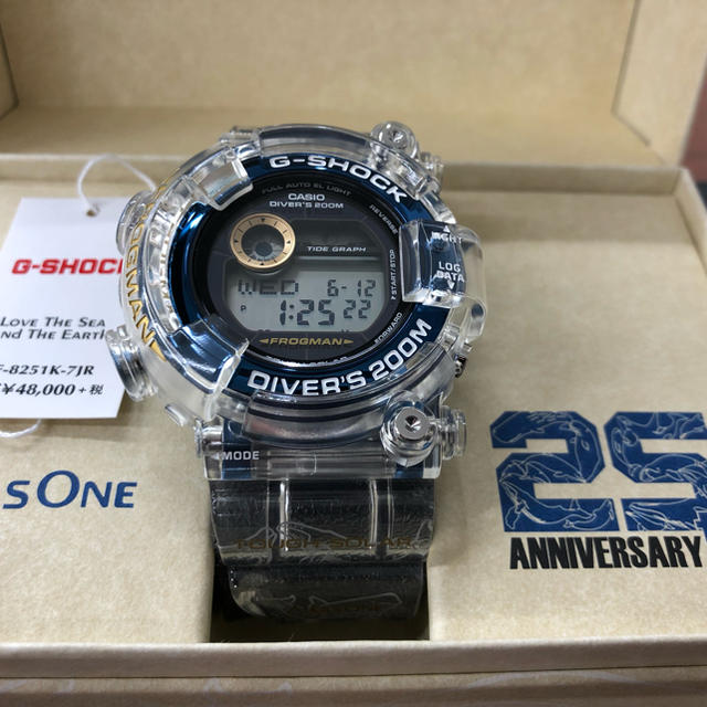 超歓迎された】 G-SHOCK - G-SHOCK GF-8251K-7JR フロッグマン イルカ ...