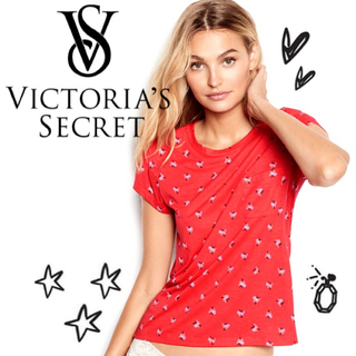 ヴィクトリアズシークレット(Victoria's Secret)のベイビーTシャツ♡ブライトタマル フローラル(Tシャツ(半袖/袖なし))