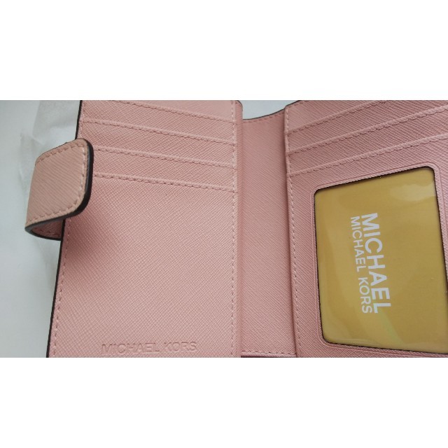 Michael Kors(マイケルコース)の【美品】MICHAEL KORS 二つ折り財布 レディースのファッション小物(財布)の商品写真