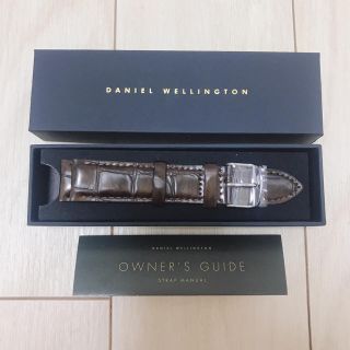 ダニエルウェリントン(Daniel Wellington)のダッパー38mmシリーズ対応 レザーベルト(レザーベルト)