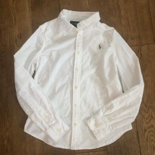 ラルフローレン(Ralph Lauren)のラルフローレン 白シャツ  140(ブラウス)