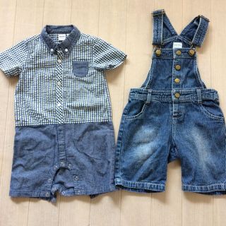 シップスキッズ(SHIPS KIDS)のSHIPS ロンパース 中古(ロンパース)