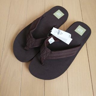 ギャップキッズ(GAP Kids)の新品！GAP  22～23センチ ビーチサンダル(ブラウン)(サンダル)