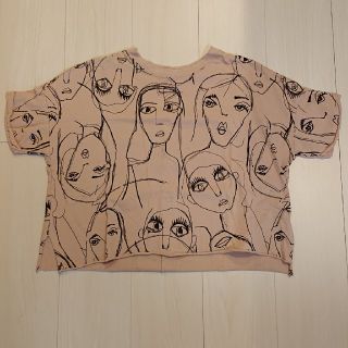 ベルシュカ(Bershka)のBershka ショート丈Tシャツ デザインTシャツ(Tシャツ(半袖/袖なし))