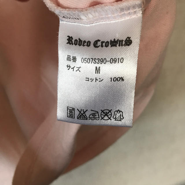 RODEO CROWNS(ロデオクラウンズ)のRODEO CROWNS マリアＴシャツ Mサイズ レディースのトップス(Tシャツ(半袖/袖なし))の商品写真