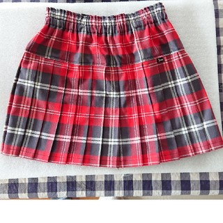 ジェニィ(JENNI)の★美品 JENNI ジェニィ プリーツ スカート　赤　150cm(スカート)