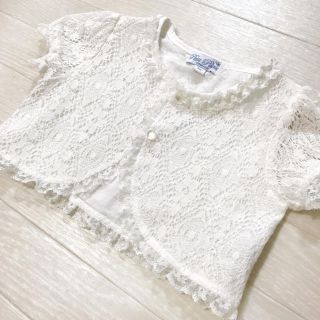 マザウェイズ(motherways)のマザウェイズ レース ボレロ 90㎝(カーディガン)