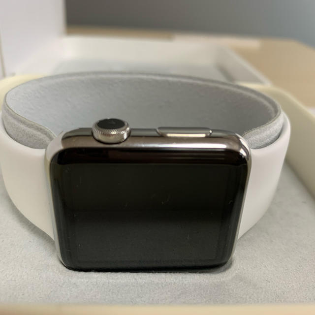 初代 Apple Watch 42mm ステンレス シルバー