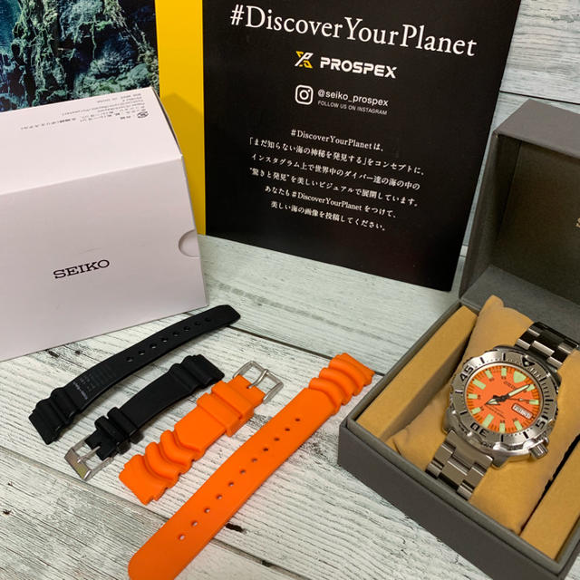 SEIKO(セイコー)の美品 SEIKO DAIVER'S オレンジモンスター メンズの時計(腕時計(アナログ))の商品写真