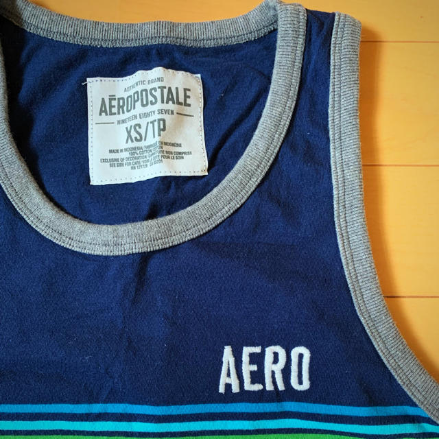 AEROPOSTALE(エアロポステール)のAEROPOSTALE タンクトップ XS メンズのトップス(タンクトップ)の商品写真