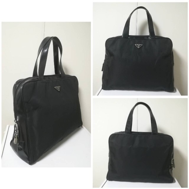 PRADA(プラダ)のプラダ　ビジネスバッグ　白タグあり　黒　メンズ　格安 メンズのバッグ(ビジネスバッグ)の商品写真