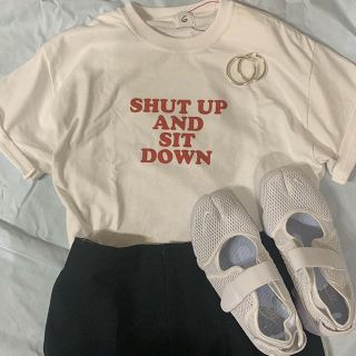 ビューティアンドユースユナイテッドアローズ(BEAUTY&YOUTH UNITED ARROWS)の新品未使用❗️ROKU 6 SHUT UP Tシャツ(Tシャツ(半袖/袖なし))