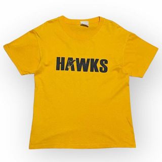 ヘインズ(Hanes)のVintage Hanes MSC Hawks Tシャツ カレッジ Sサイズ(Tシャツ/カットソー(半袖/袖なし))