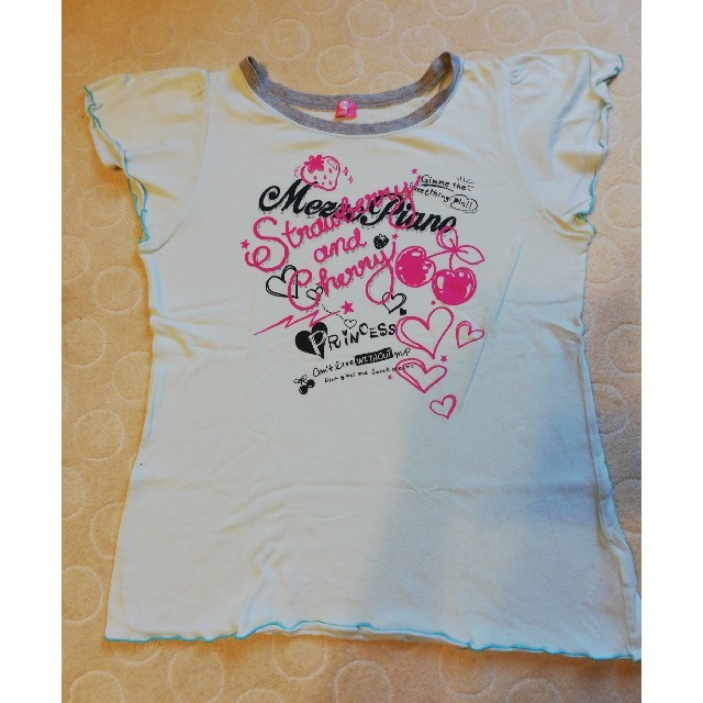 mezzo piano(メゾピアノ)のメゾピアノ　Tシャツ　160 キッズ/ベビー/マタニティのキッズ服女の子用(90cm~)(Tシャツ/カットソー)の商品写真