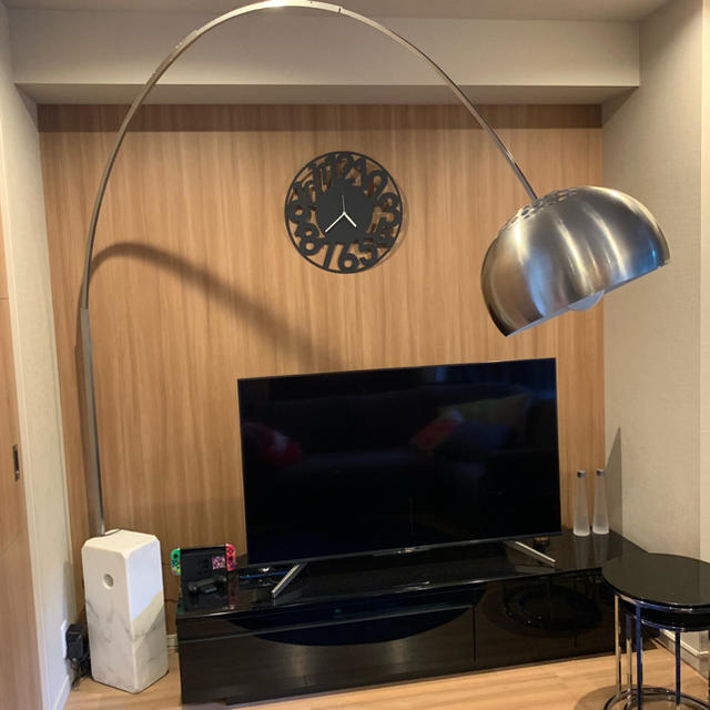 Arco Lamp (アルコランプ) 天然大理石/ホワイト ネット販促品 www