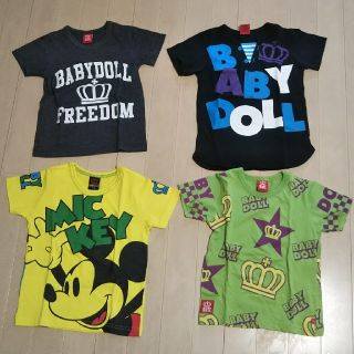 ベビードール(BABYDOLL)のけーこん様専用！ベビードール 110サイズ半袖Tシャツ ４枚セット(Tシャツ/カットソー)