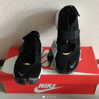 ナイキ(NIKE)の箱無し価格新品 タグ付 24cm NIKE AIRRIFT BR エアリフト 黒(スニーカー)