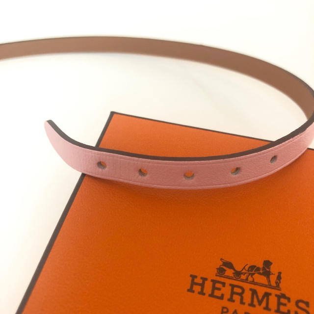 Hermes(エルメス)の新品未使用 ★ エルメス アピ３ ローズサクラ ★ ピンクゴールド レディースのアクセサリー(ブレスレット/バングル)の商品写真