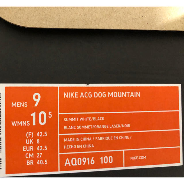 NIKE(ナイキ)のNIKE  ACG DOG MOUNTAIN メンズの靴/シューズ(スニーカー)の商品写真