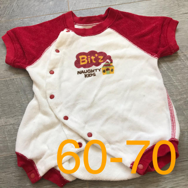 Bit'z(ビッツ)のbit'zロンパース☆60-70☆ビッツ出産準備ベビー キッズ/ベビー/マタニティのベビー服(~85cm)(ロンパース)の商品写真