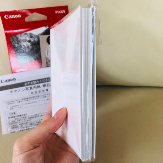 Canon(キヤノン)の[鮎様専用] キャノン写真用紙 35枚 スマホ/家電/カメラのカメラ(その他)の商品写真