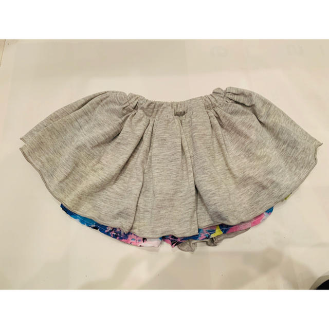 WILL MERY(ウィルメリー)のリバーシブルスカート 90  新品　未使用品 キッズ/ベビー/マタニティのキッズ服女の子用(90cm~)(スカート)の商品写真