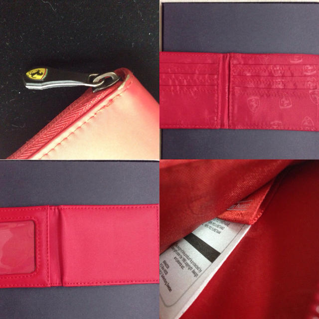 Ferrari(フェラーリ)のフェラーリ 二つ折り財布 USED メンズのファッション小物(折り財布)の商品写真