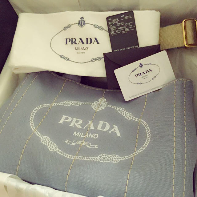 年秋冬新作 PRADA   PRADA カナパ ハンドバッグ