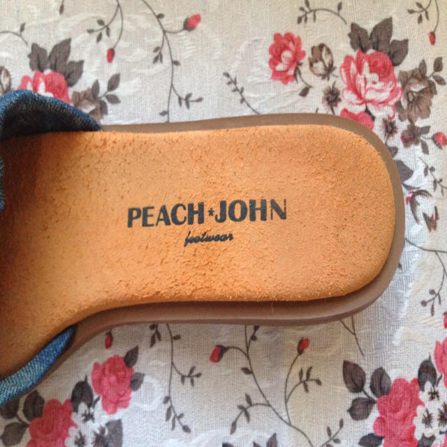 PEACH JOHN(ピーチジョン)のPJ☆フラットミュールサンダル レディースの靴/シューズ(ミュール)の商品写真