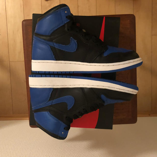 NIKE(ナイキ)の国内正規 納品書付 23cm JORDAN1 OG BG Royal キッズ/ベビー/マタニティのキッズ靴/シューズ(15cm~)(スニーカー)の商品写真