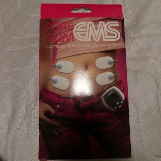 イームス(EMS)の簡単ながらダイエット ポケスリムEMS ピンク(エクササイズ用品)