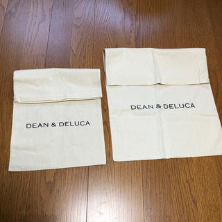 ディーンアンドデルーカ(DEAN & DELUCA)のDEAN &DELUCA  布袋 大小セット(ショップ袋)