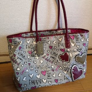 COACHトートバックpoppy(トートバッグ)