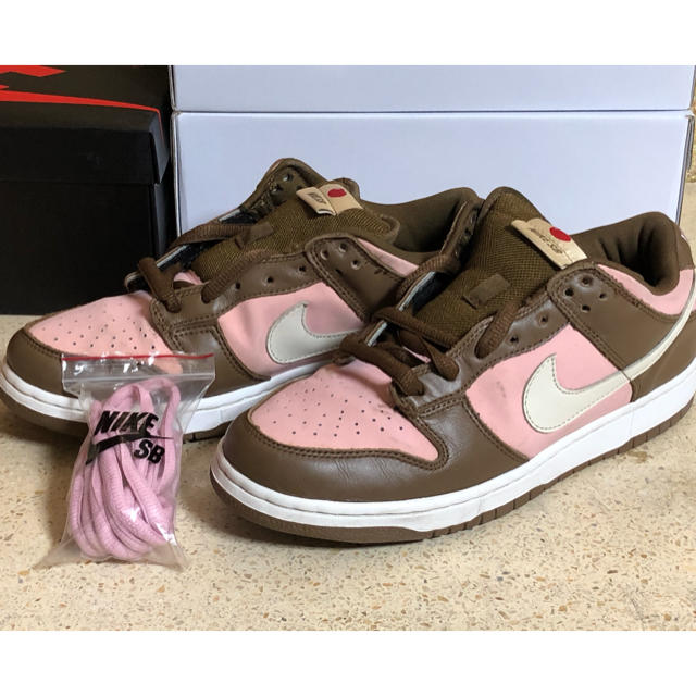 スニーカーNike SB DUNK STUSSY 27cm  箱無し