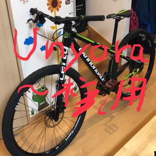 キャノンデール(Cannondale)のUnyora〜様専用 キャノンデール レフティ F29 街乗り6回のみ(自転車本体)