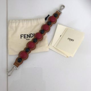 フェンディ(FENDI)の新品同様❤️フェンディ ストラップユー ショルダーストラップ レザー(ショルダーバッグ)