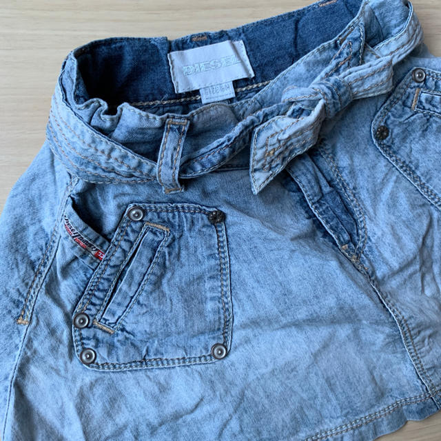 DIESEL(ディーゼル)のDIESEL KIDS スカート 正規品 キッズ/ベビー/マタニティのキッズ服女の子用(90cm~)(スカート)の商品写真