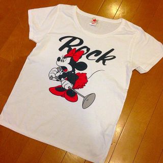 Disney ミニーのrock ｔシャツの通販 By Mii S Shop ディズニーならラクマ