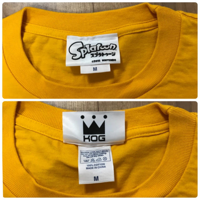 任天堂(ニンテンドウ)のKOG  Splatoon Tシャツ サイズM メンズのトップス(Tシャツ/カットソー(半袖/袖なし))の商品写真