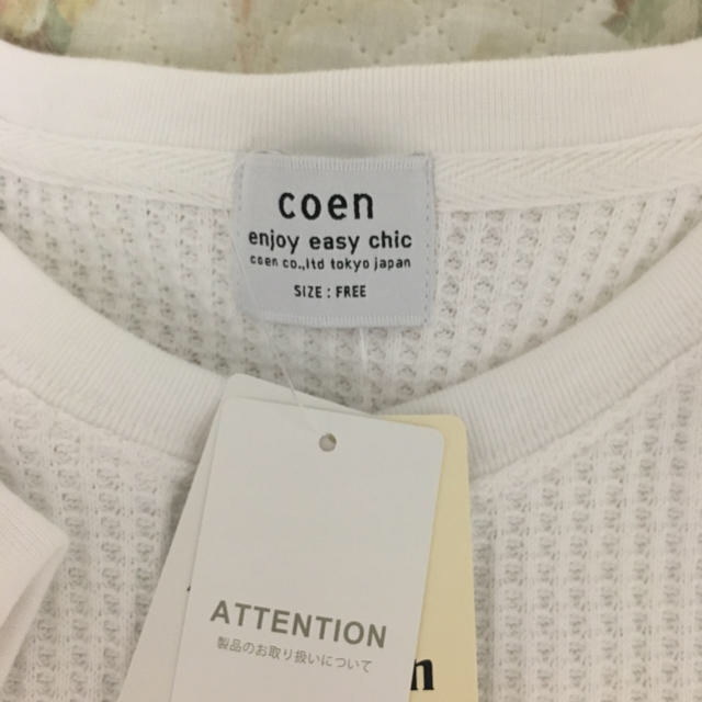 coen(コーエン)のコーエン 半袖 レディースのトップス(Tシャツ(半袖/袖なし))の商品写真