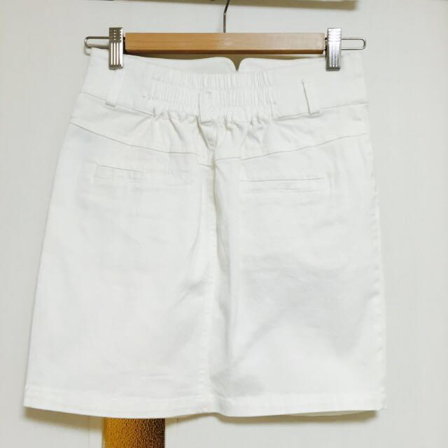 INGNI(イング)のINGNI♡ホワイトデニムスカート レディースのスカート(ミニスカート)の商品写真