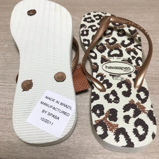 ハワイアナス(havaianas)のハワイアナス ビーチサンダルスリム37-38(ビーチサンダル)