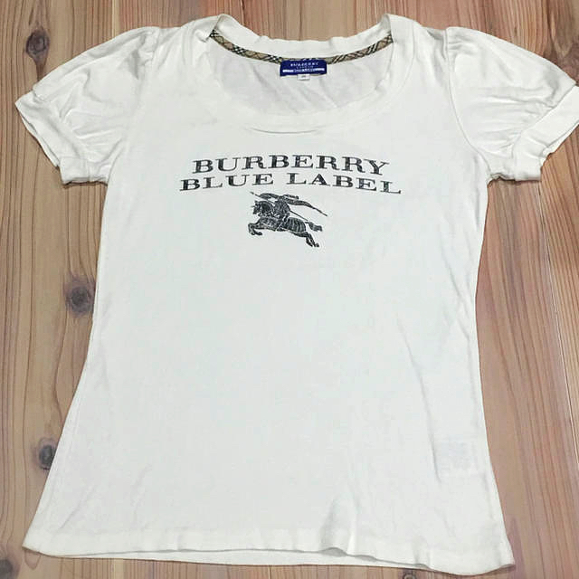 BURBERRY BLUE LABEL(バーバリーブルーレーベル)のBURBERRY 半袖ロゴTシャツ レディースのトップス(Tシャツ(半袖/袖なし))の商品写真