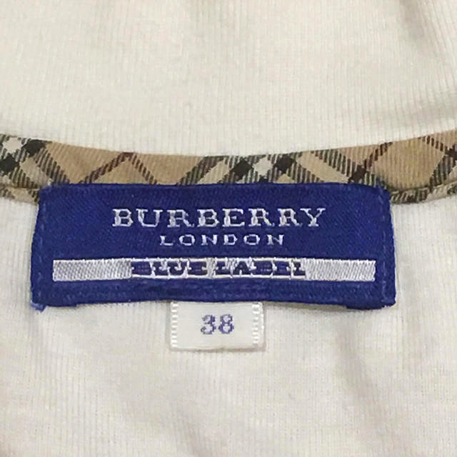 BURBERRY BLUE LABEL(バーバリーブルーレーベル)のBURBERRY 半袖ロゴTシャツ レディースのトップス(Tシャツ(半袖/袖なし))の商品写真